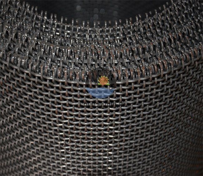 20×2мм рифленая тканая сетка